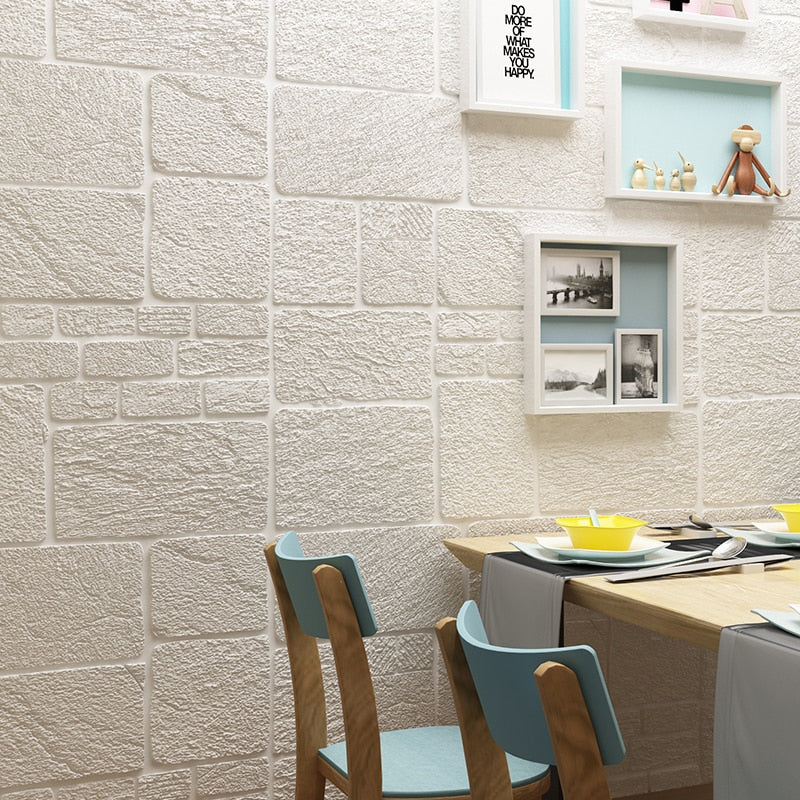 3D Marble Stone Wall Tile Self-Adhesive MOS0037